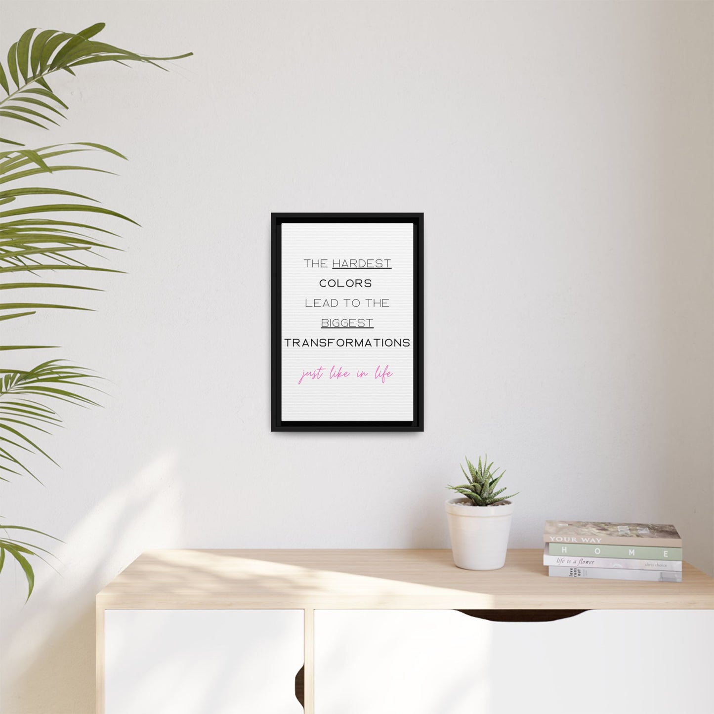 Transformational Canvas – 'Biggest Transformations' Wall Art