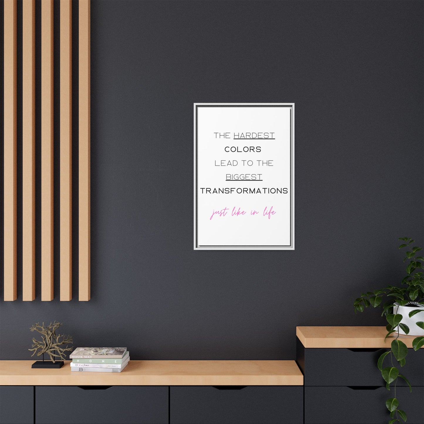 Transformational Canvas – 'Biggest Transformations' Wall Art