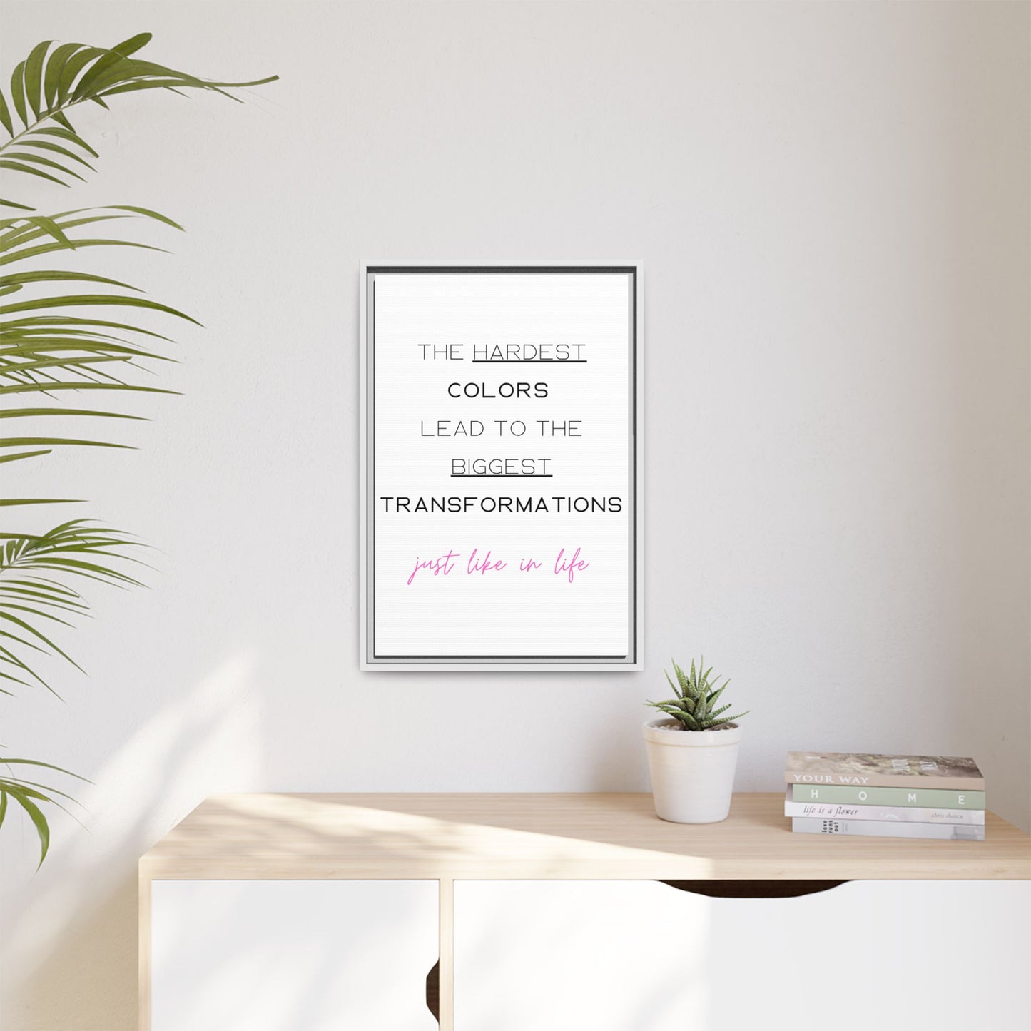 Transformational Canvas – 'Biggest Transformations' Wall Art