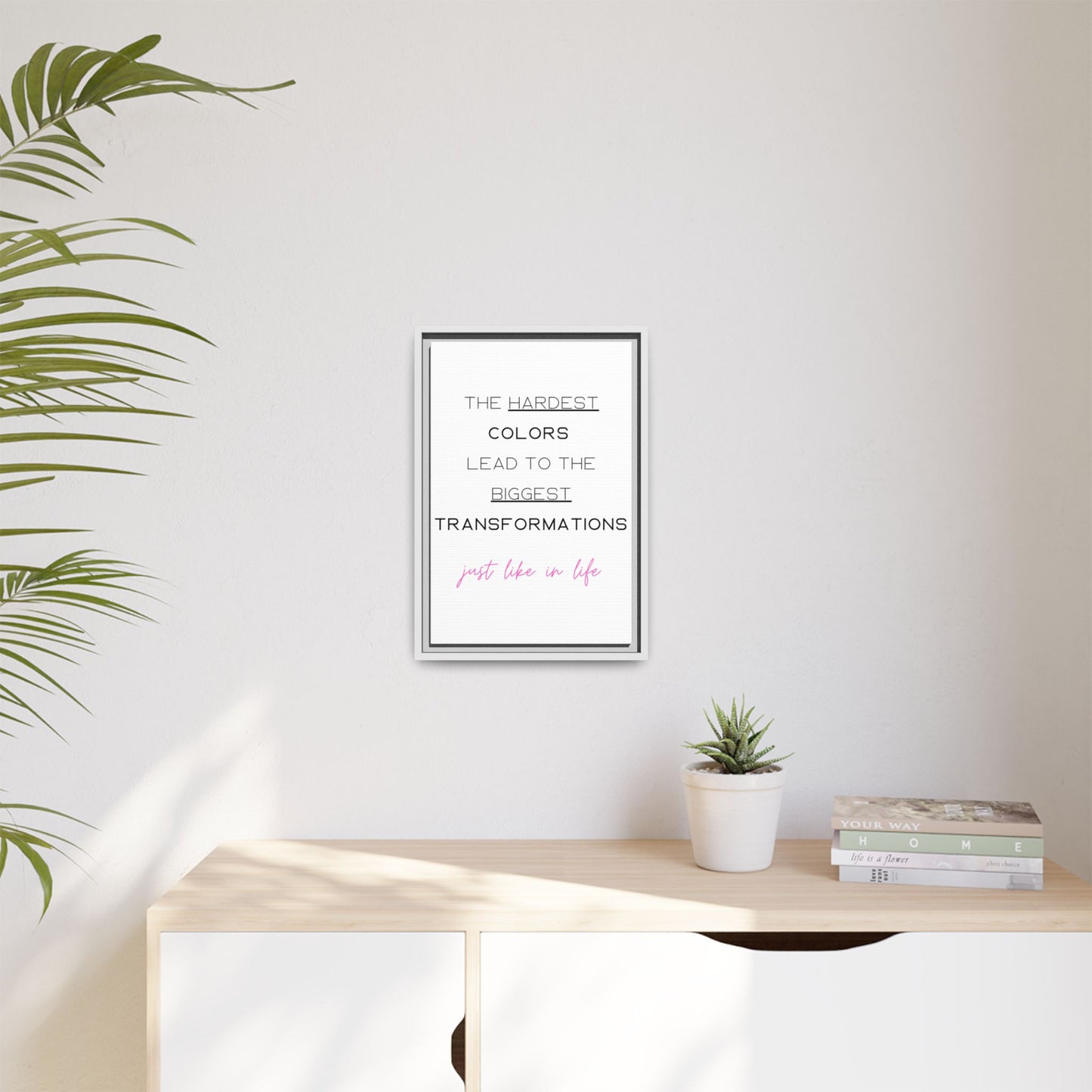 Transformational Canvas – 'Biggest Transformations' Wall Art