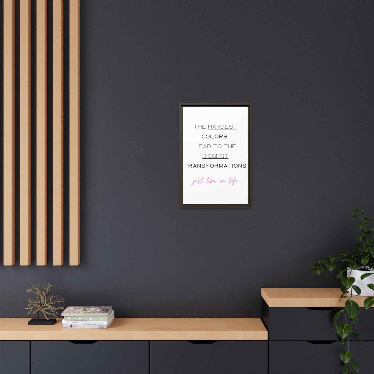 Transformational Canvas – 'Biggest Transformations' Wall Art
