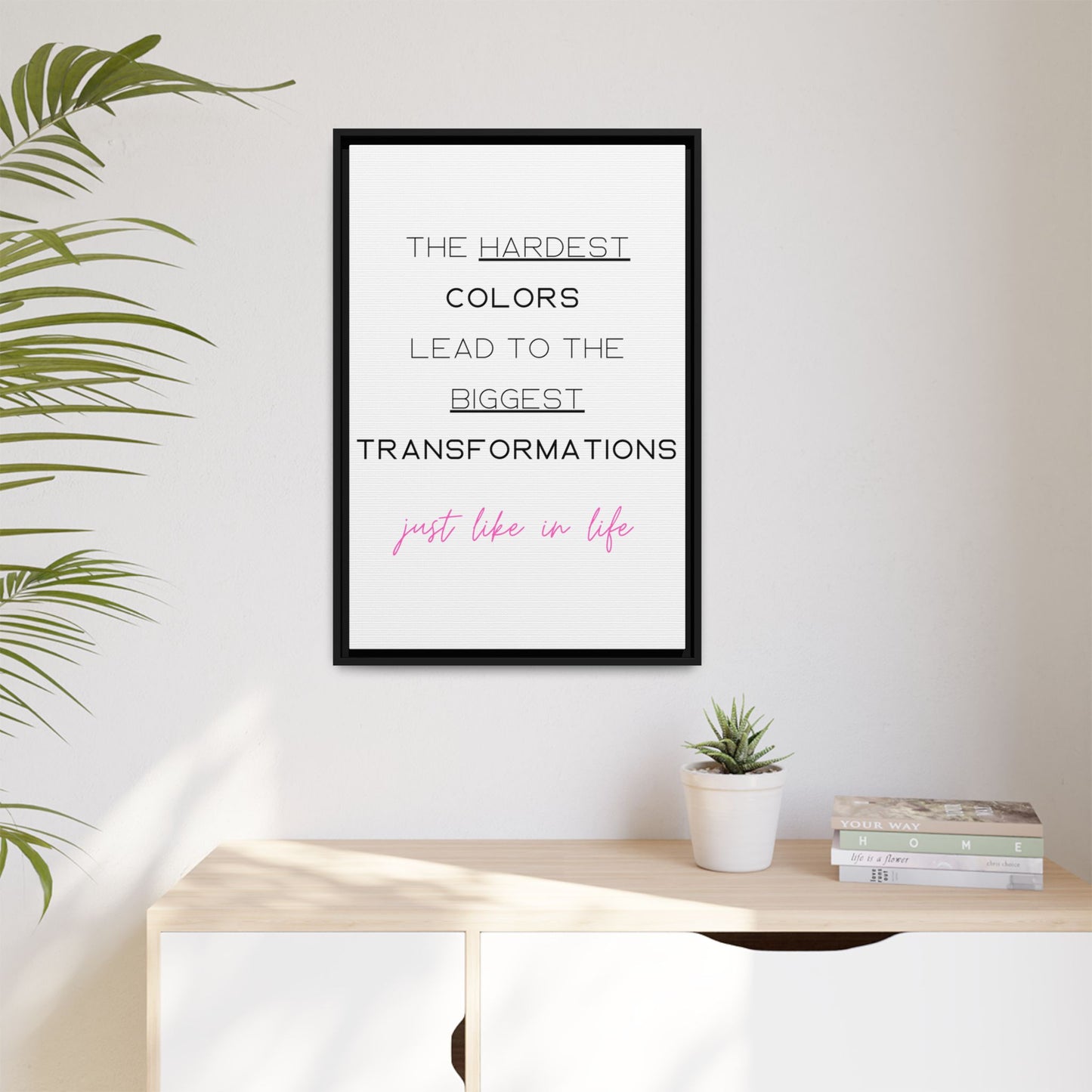 Transformational Canvas – 'Biggest Transformations' Wall Art