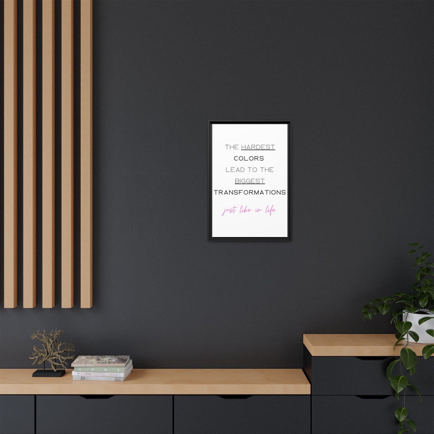 Transformational Canvas – 'Biggest Transformations' Wall Art
