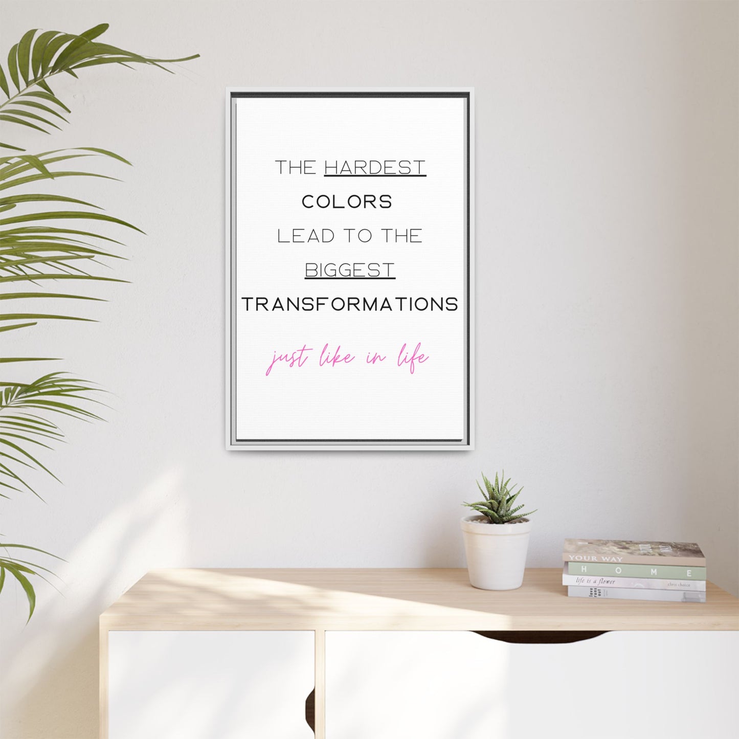 Transformational Canvas – 'Biggest Transformations' Wall Art