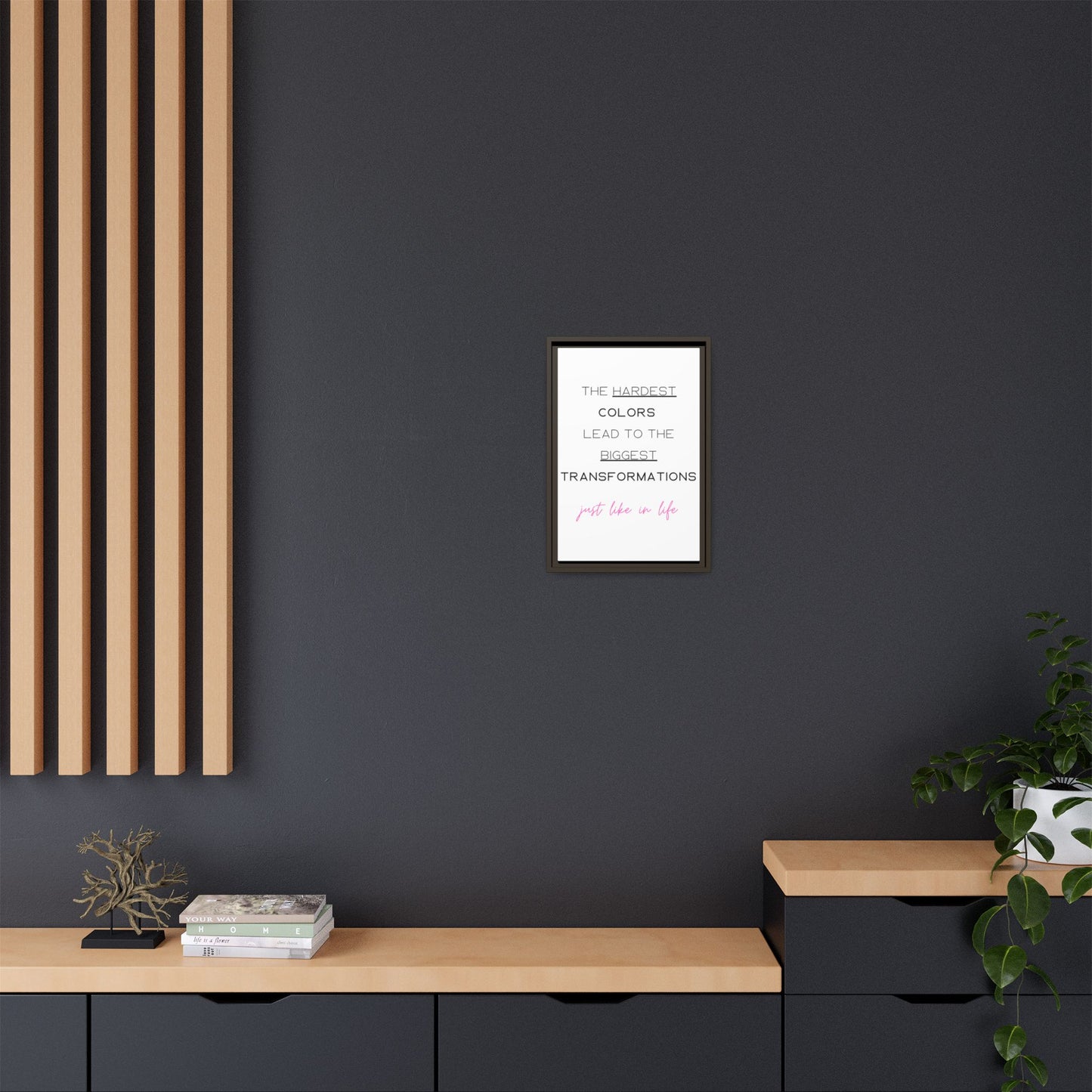 Transformational Canvas – 'Biggest Transformations' Wall Art